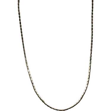 Gold Filled Omega Chain Necklace