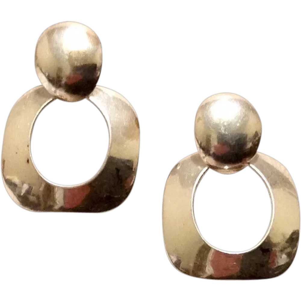 Sterling Silver Dangle Earrings - image 1