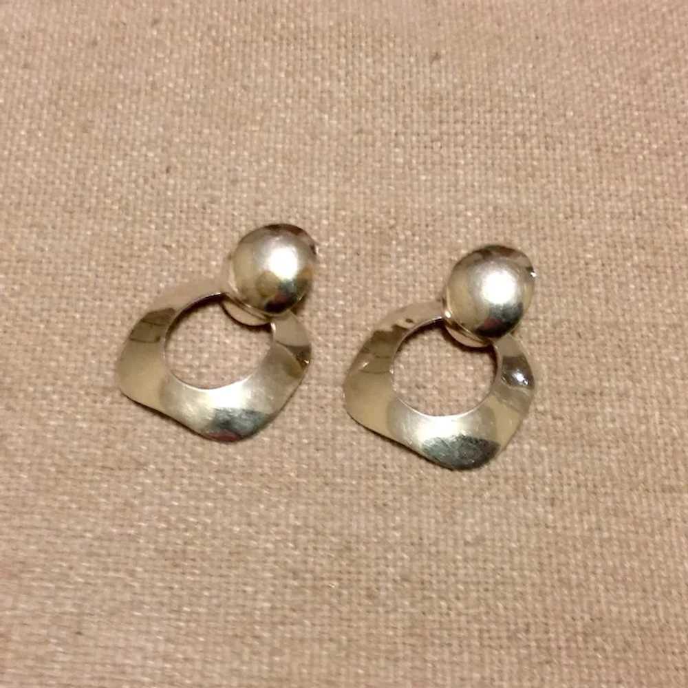 Sterling Silver Dangle Earrings - image 3