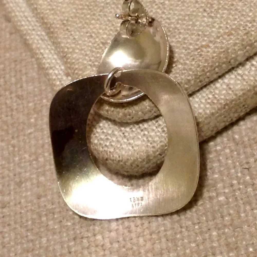 Sterling Silver Dangle Earrings - image 5