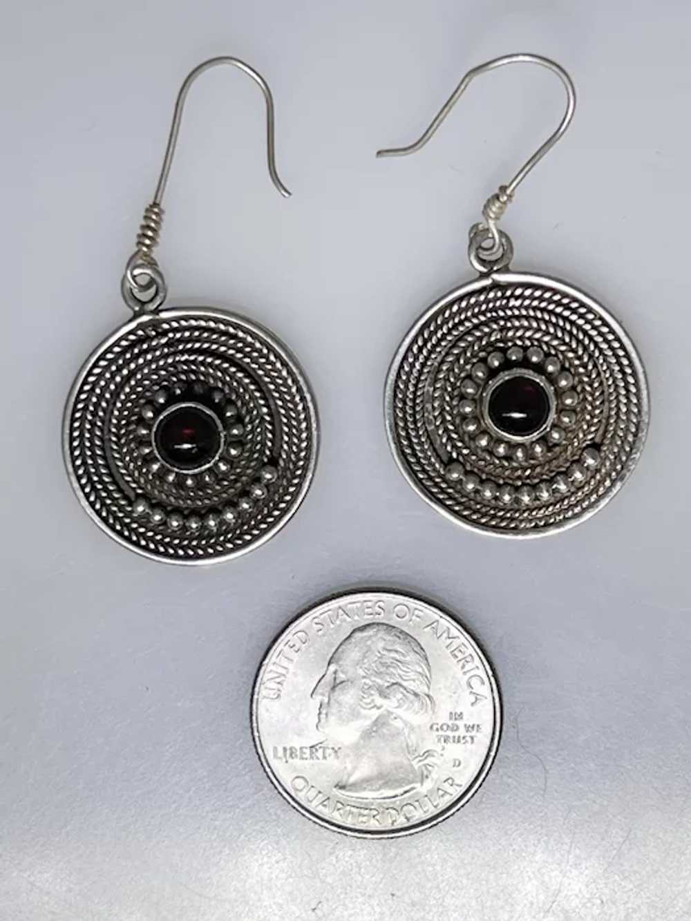 Sterling Silver Disc Earrings, Textured Studs, Circle Earrings, Recycled  Silver, Big Silver Disc Studs, Ready to Ship Earrings, Theresa Pytell