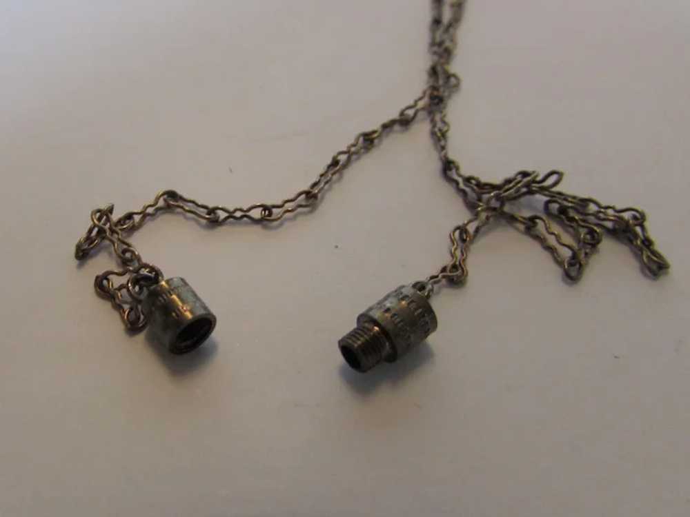 Vintage Victorian Revival Necklace Supporting a 2… - image 8