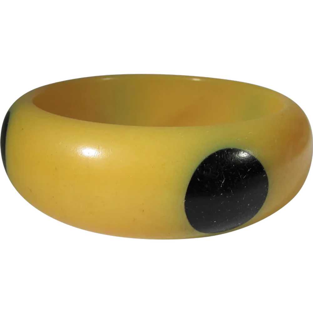 FALL SALE Black buy pair of Bakelite Style Bowtie Bangle Bracelets