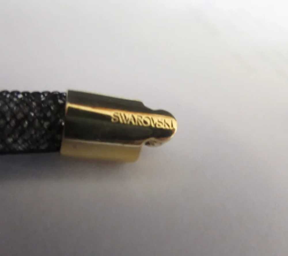 Swarovski Crystal Rope Bracelet With Unique Goldt… - image 9
