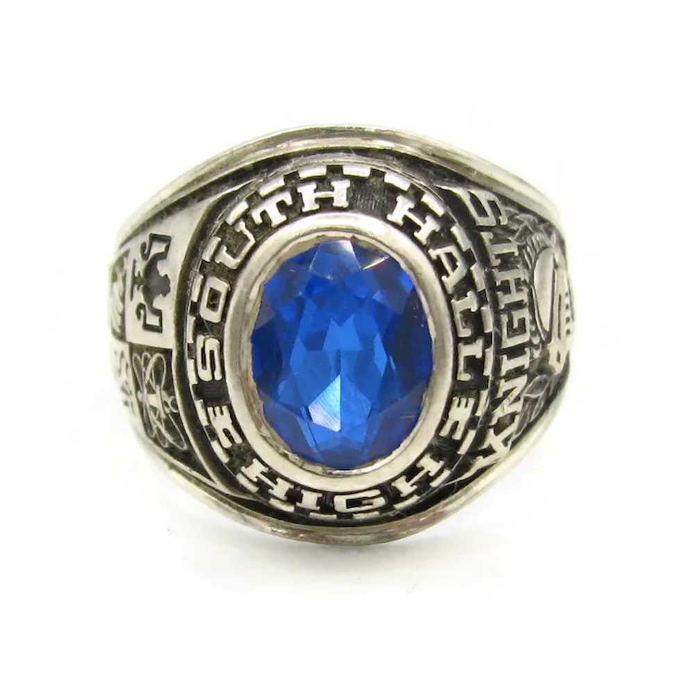 1971 10k South Hall High Class Ring Knights Gaine… - image 6