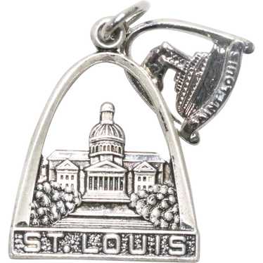 Vintage Sterling Silver St. Louis Charm