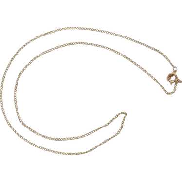 Vintage 12 KT Gold Filled Chain Necklace - image 1