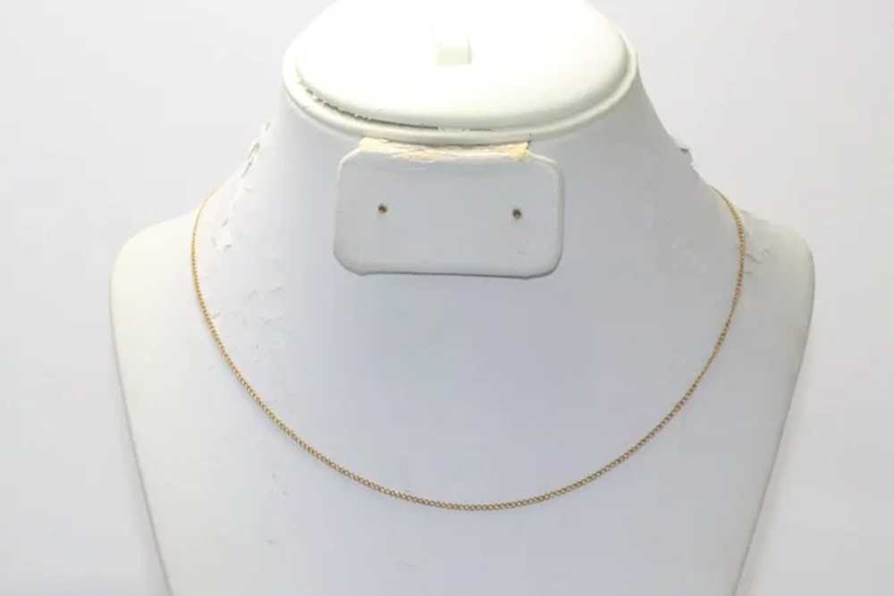 Vintage 12 KT Gold Filled Chain Necklace - image 2