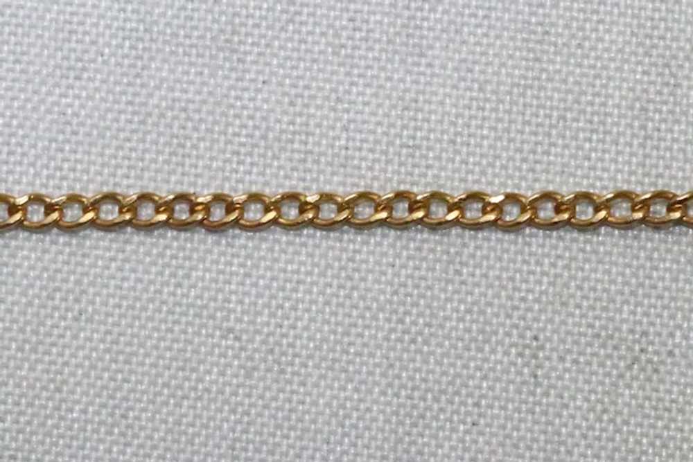 Vintage 12 KT Gold Filled Chain Necklace - image 3