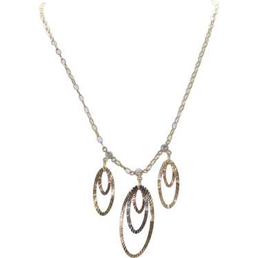 14KT Tri Tone Gold Necklace