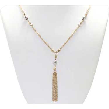 Vintage 10 KT Gold Necklace - image 1