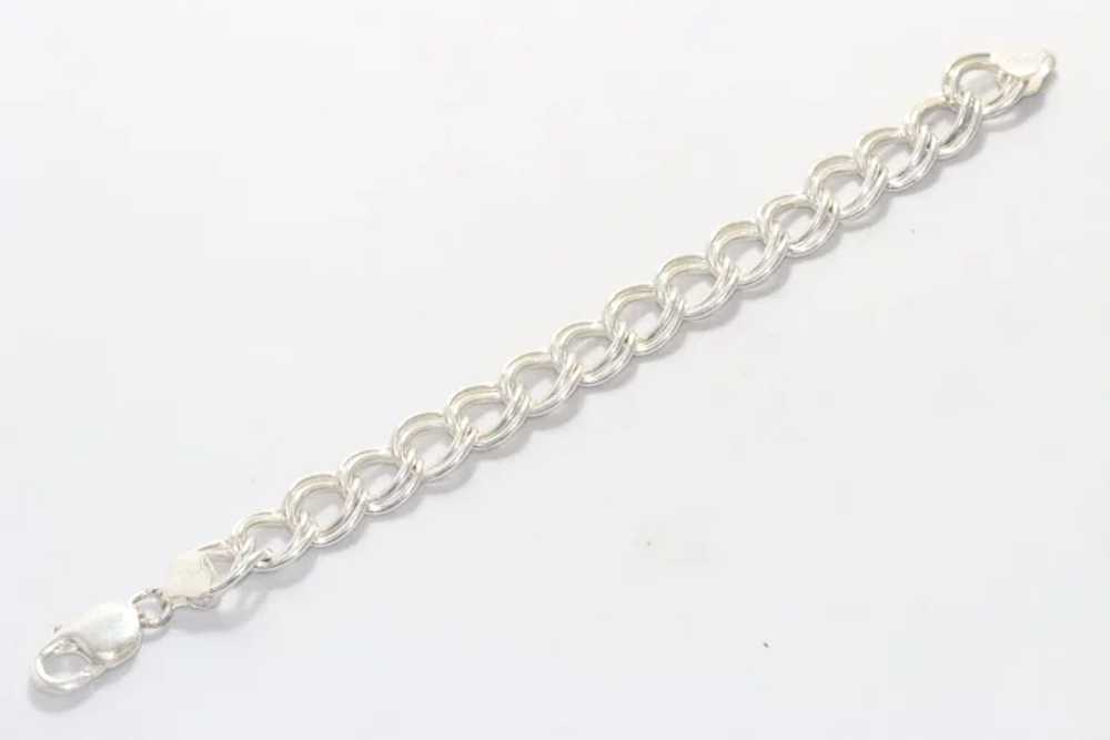 Sterling Silver Charm Bracelet - image 3