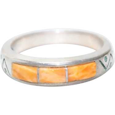 Sterling Silver Carnelian Ring - image 1