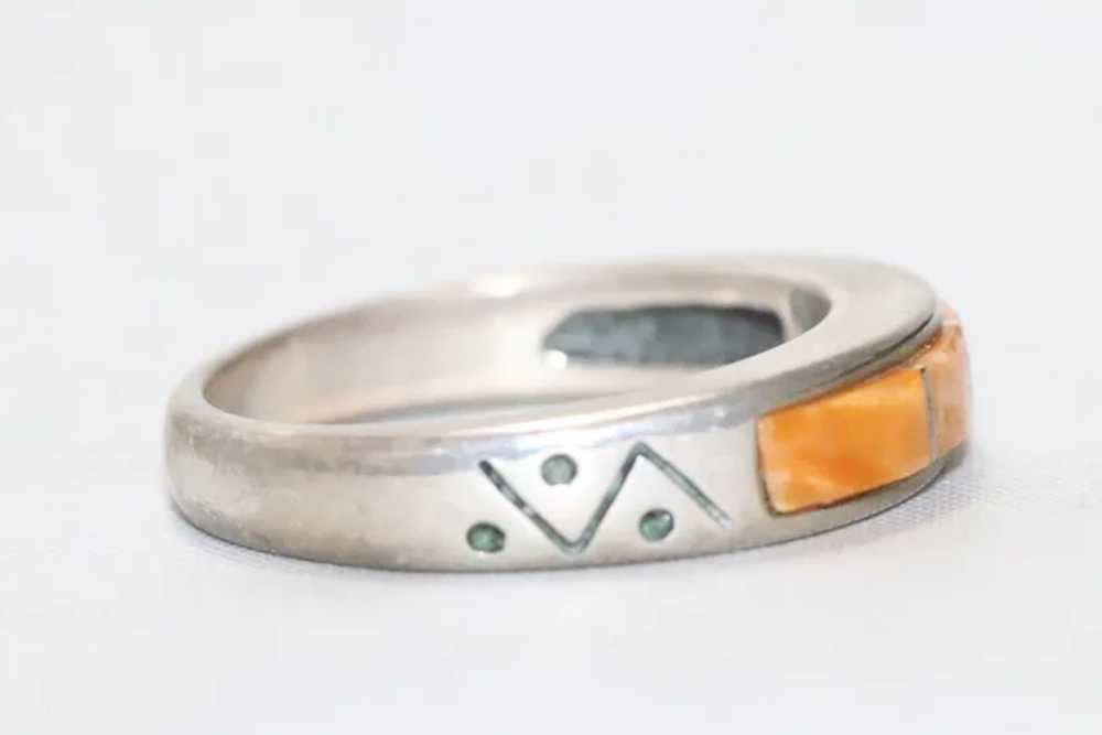 Sterling Silver Carnelian Ring - image 4