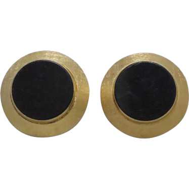 Vintage Swank Circular Cufflinks - image 1