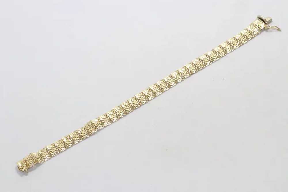 14 KT Yellow Gold Bracelet - image 4