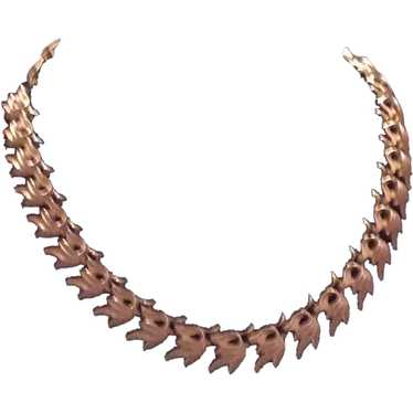 Star Leaf Choker Necklace - image 1