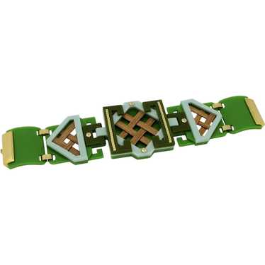 Gissa Bicalho Handmade Acrylic Bracelet - image 1