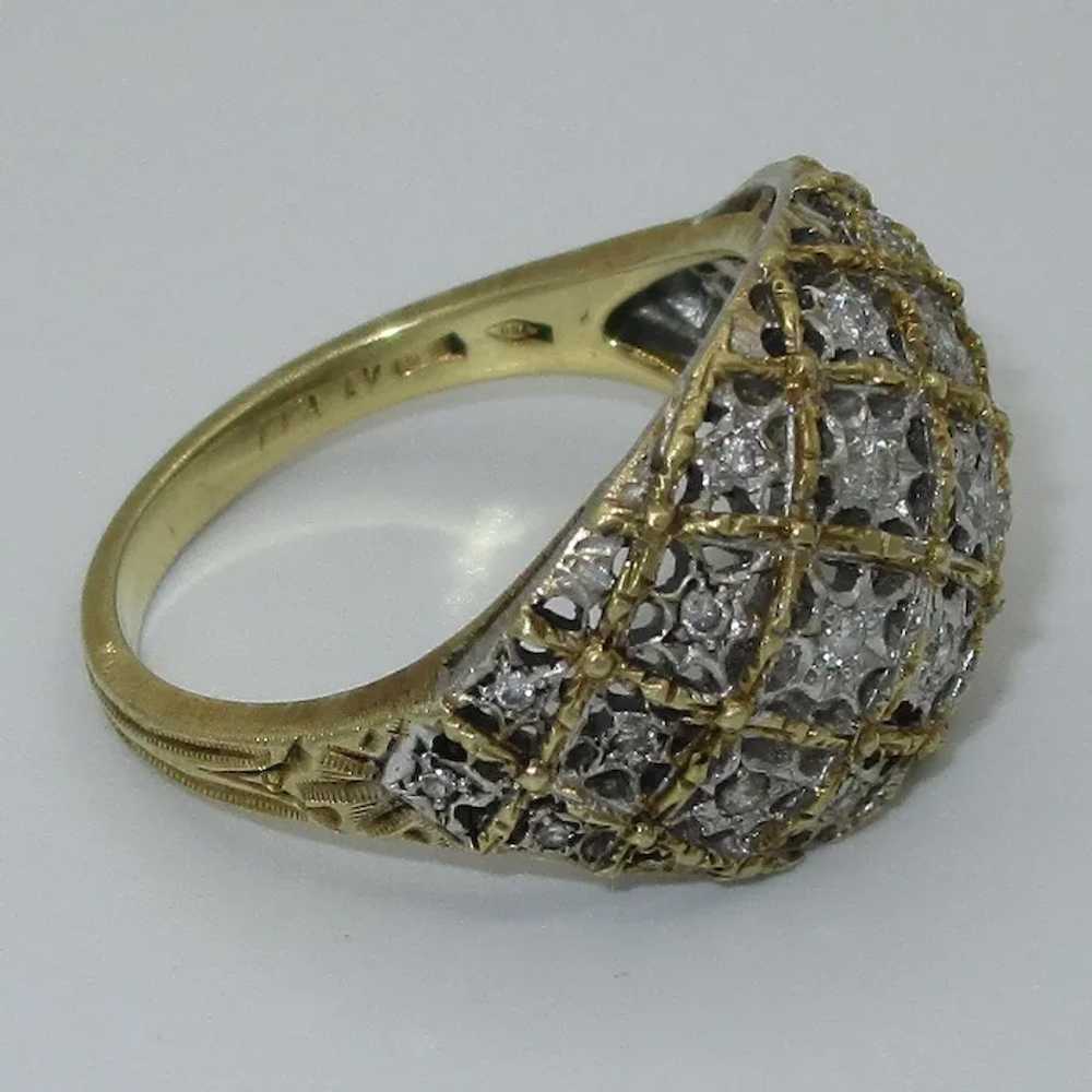 Mario Buccellati Bombe Ring with Diamonds - image 2