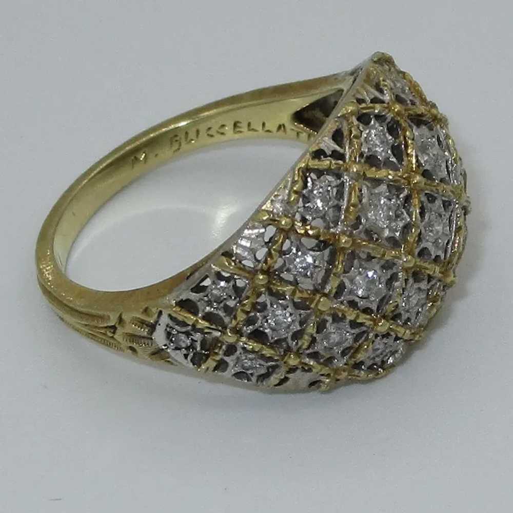 Mario Buccellati Bombe Ring with Diamonds - image 3