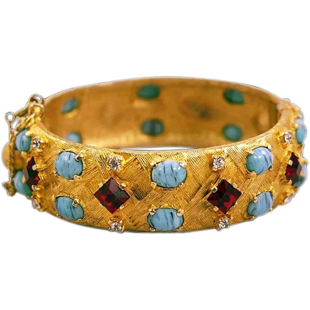 Glorious Hattie Carnegie Thermoplastic Rhinestone… - image 1