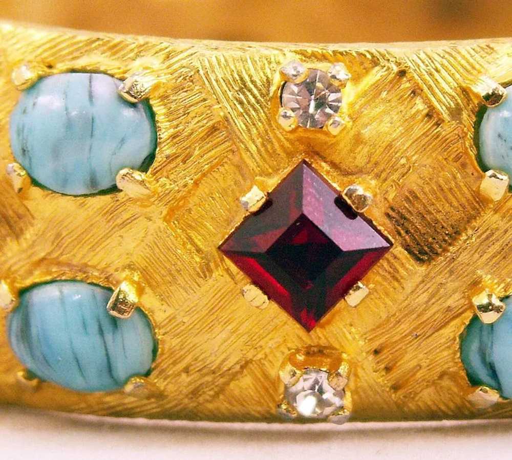 Glorious Hattie Carnegie Thermoplastic Rhinestone… - image 6