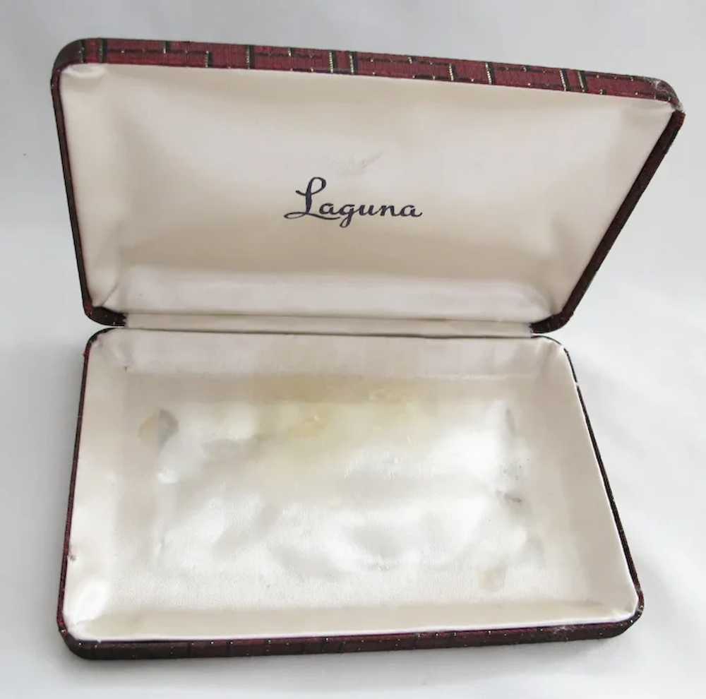 Vintage Laguna Parure Set - Crystal Necklace & Ea… - image 5