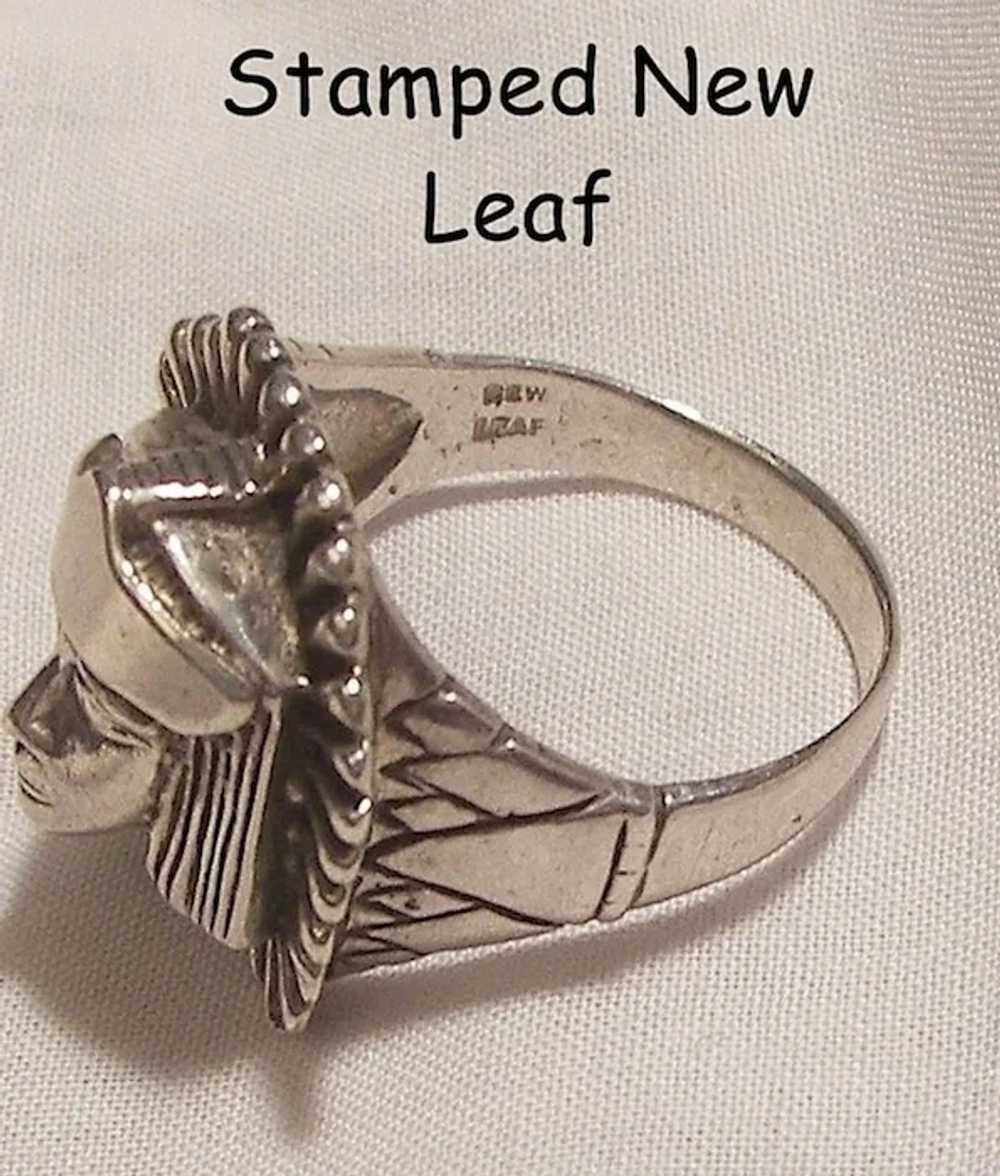 Sterling Egyptian Ring - image 2