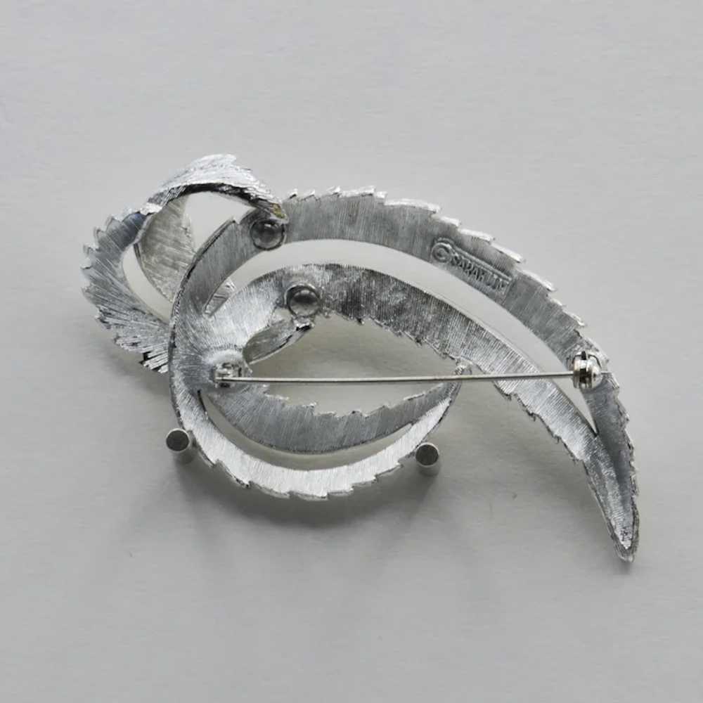 Sarah Coventry Brooch - Feathered Fashion - image 2
