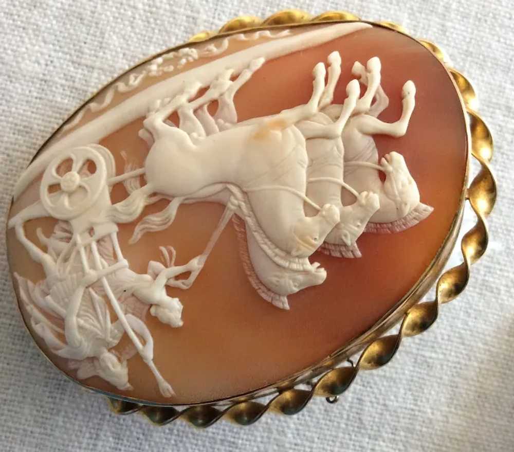 Magnificent Victorian Museum Quality Cameo Brooch… - image 8