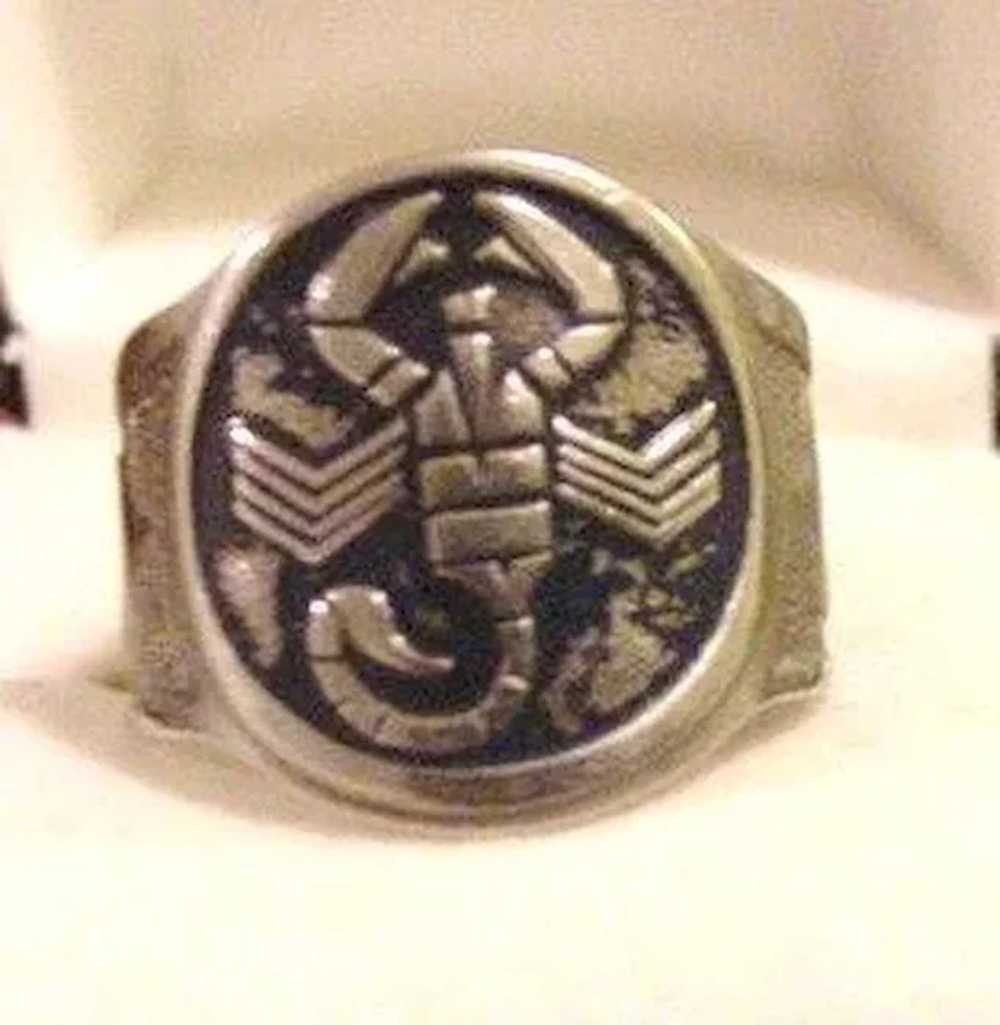 Vintage Zodiac Ring - image 1