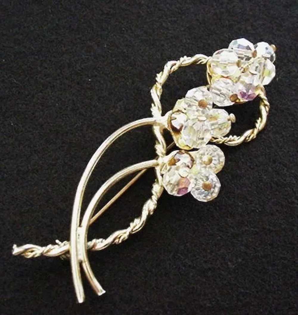 Crystal Beads Pin - image 1