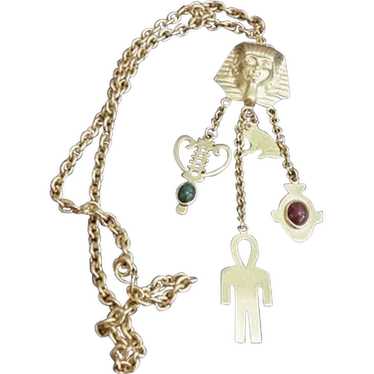 Egyptian Revival Necklace - image 1
