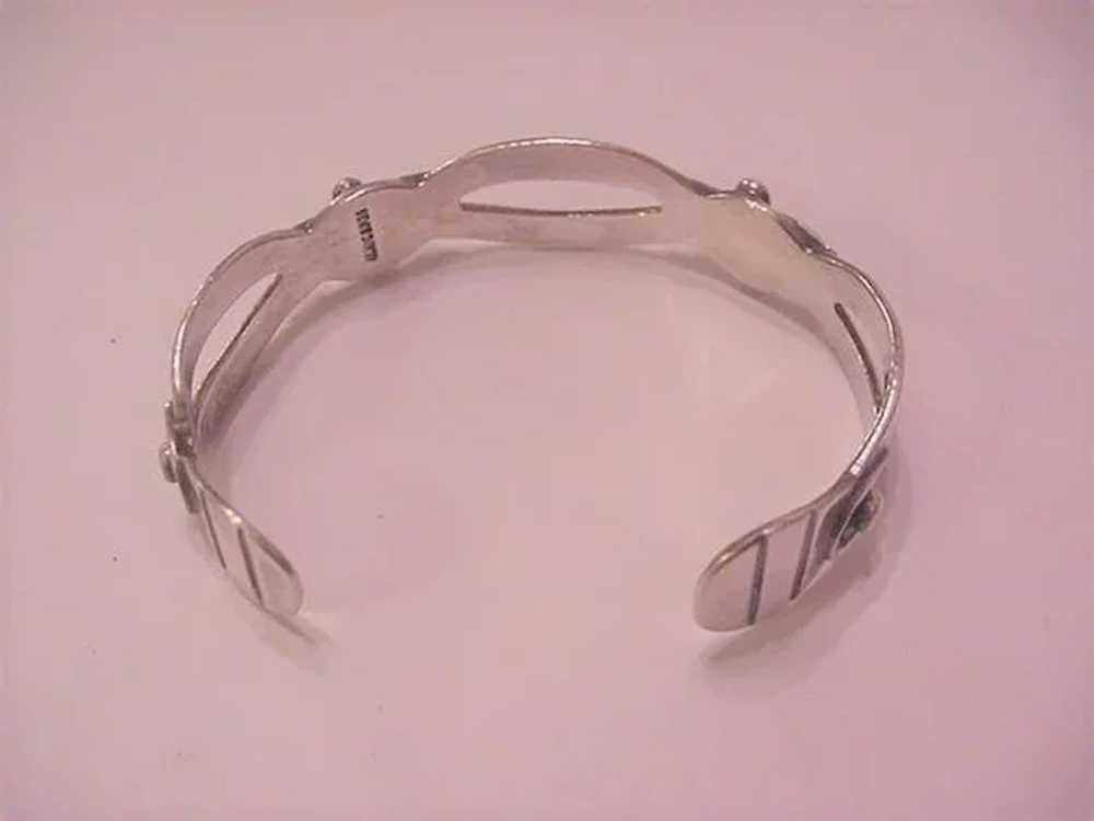 Sterling Silver Mexico Bracelet - image 2