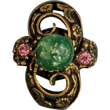 Victorian Revival Costume Ring