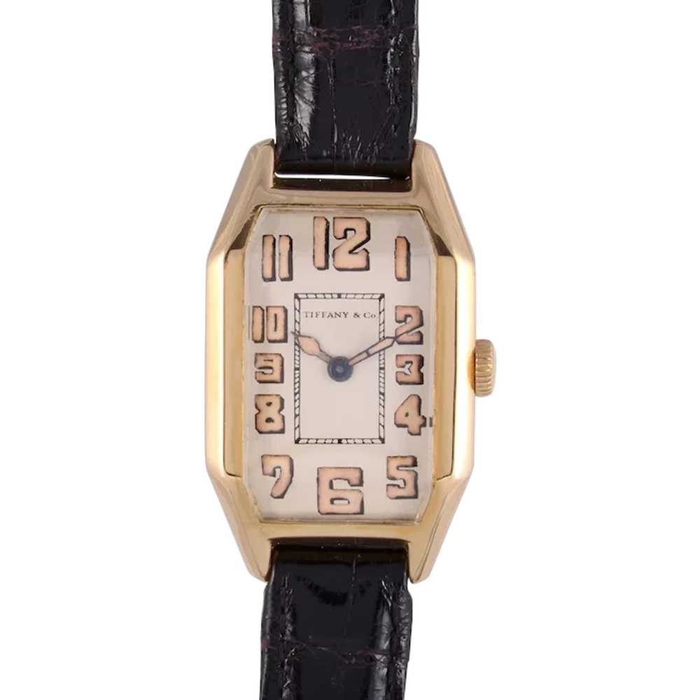 IWC for Tiffany Art Deco 18K Rare Wrist Watch - Gem