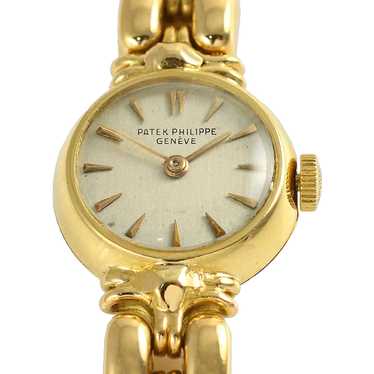 Swiss Ladies 18K Yellow Gold Wrist Watch by Patek 