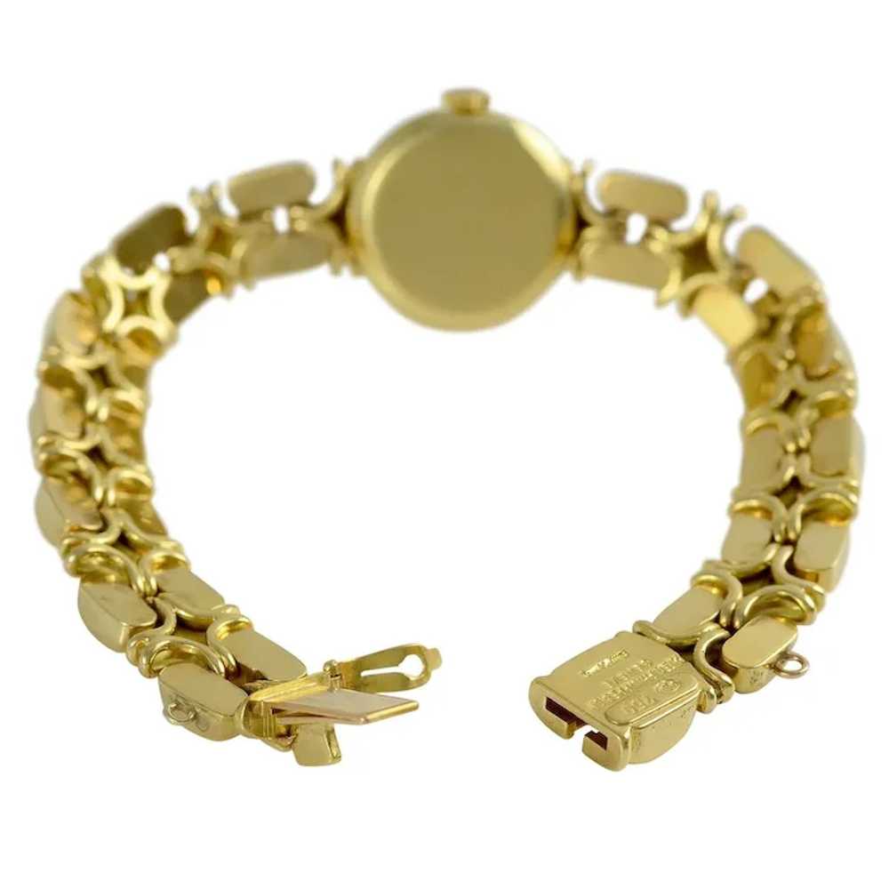 Swiss Ladies 18K Yellow Gold Wrist Watch by Patek… - image 6