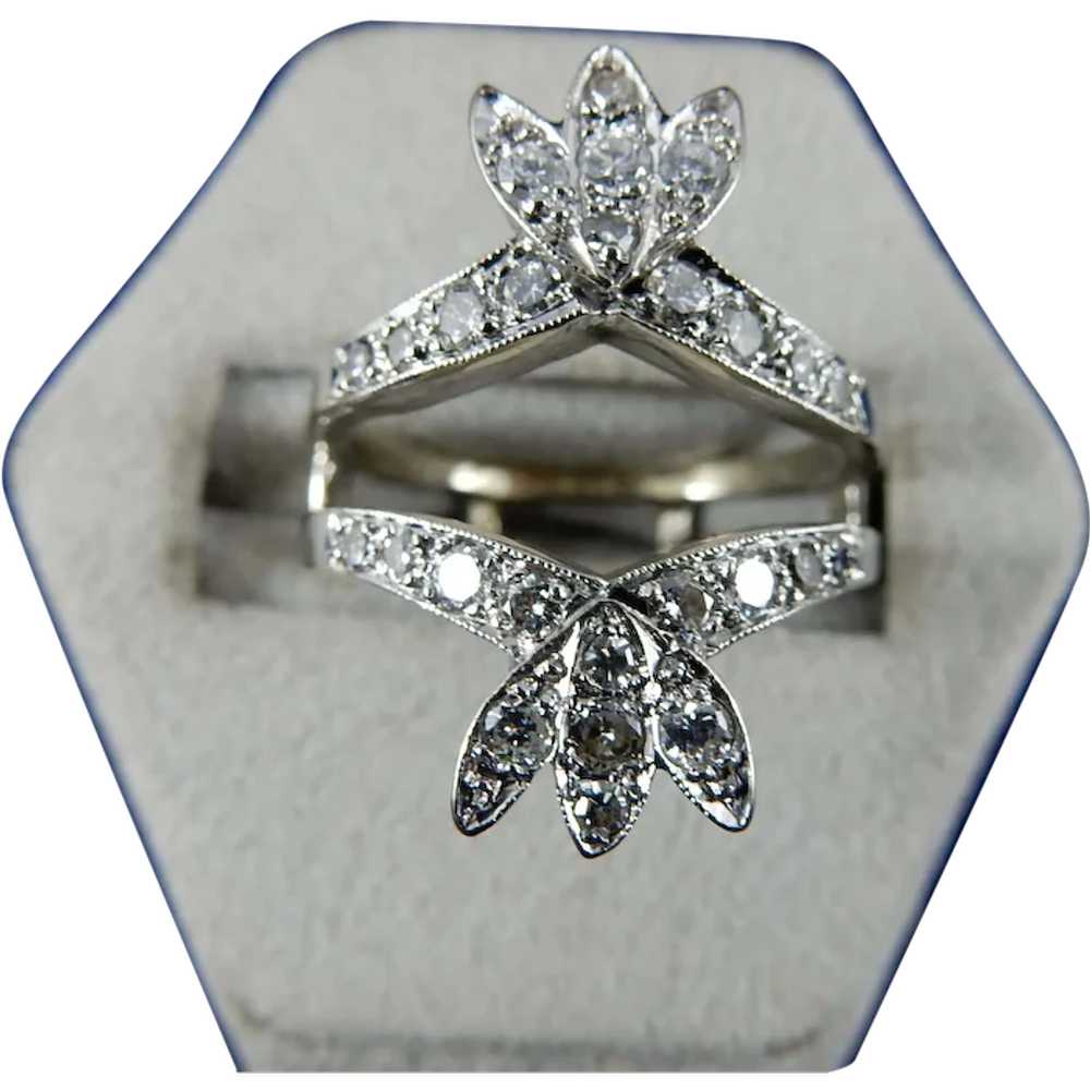 14 Karat Diamond Ring Guard - image 1