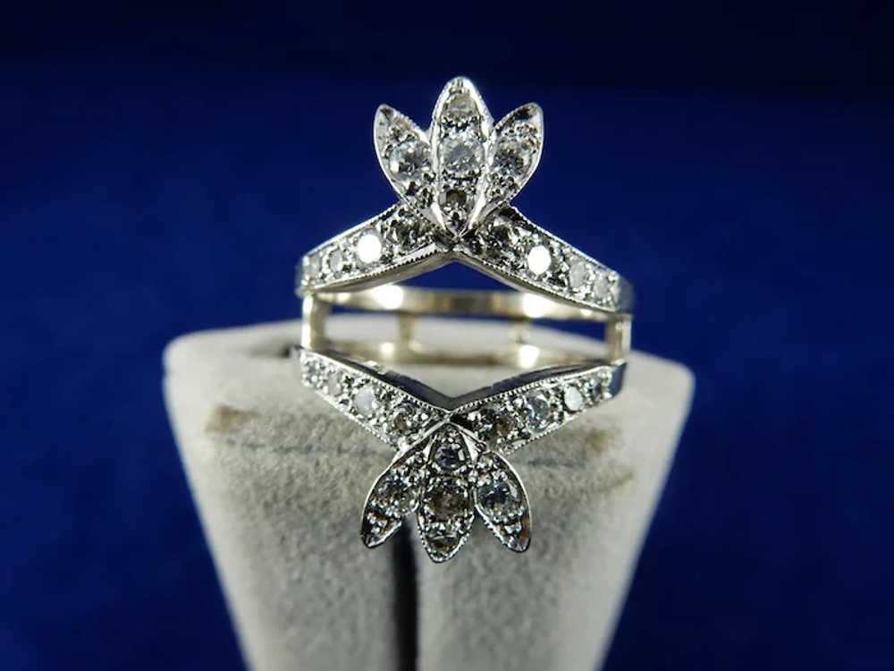 14 Karat Diamond Ring Guard - image 6