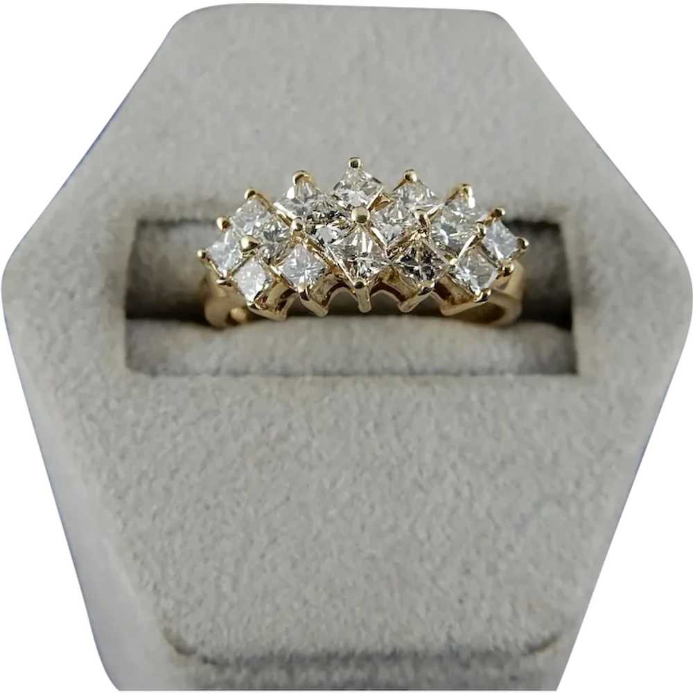 Princess Cut Diamond Ring - image 1