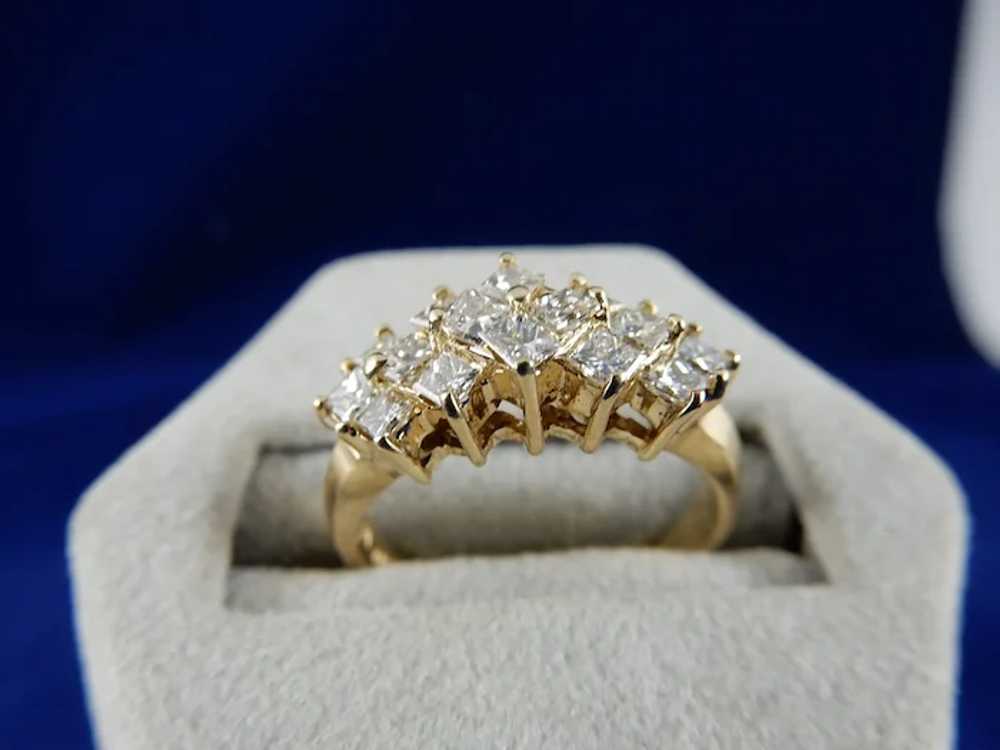 Princess Cut Diamond Ring - image 3