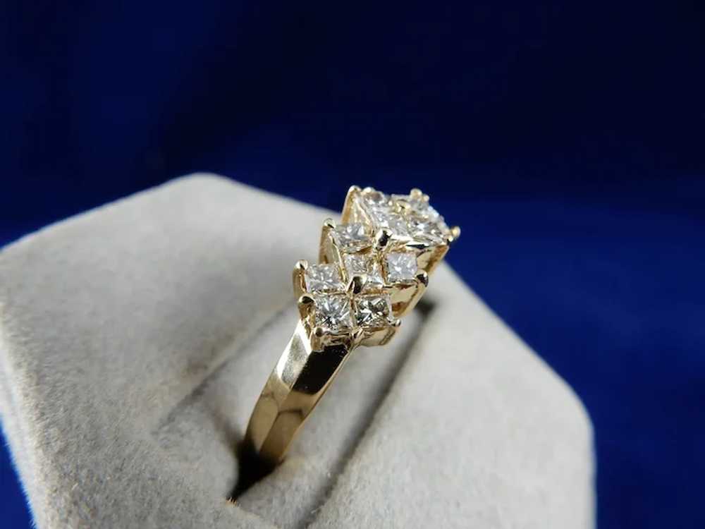 Princess Cut Diamond Ring - image 8