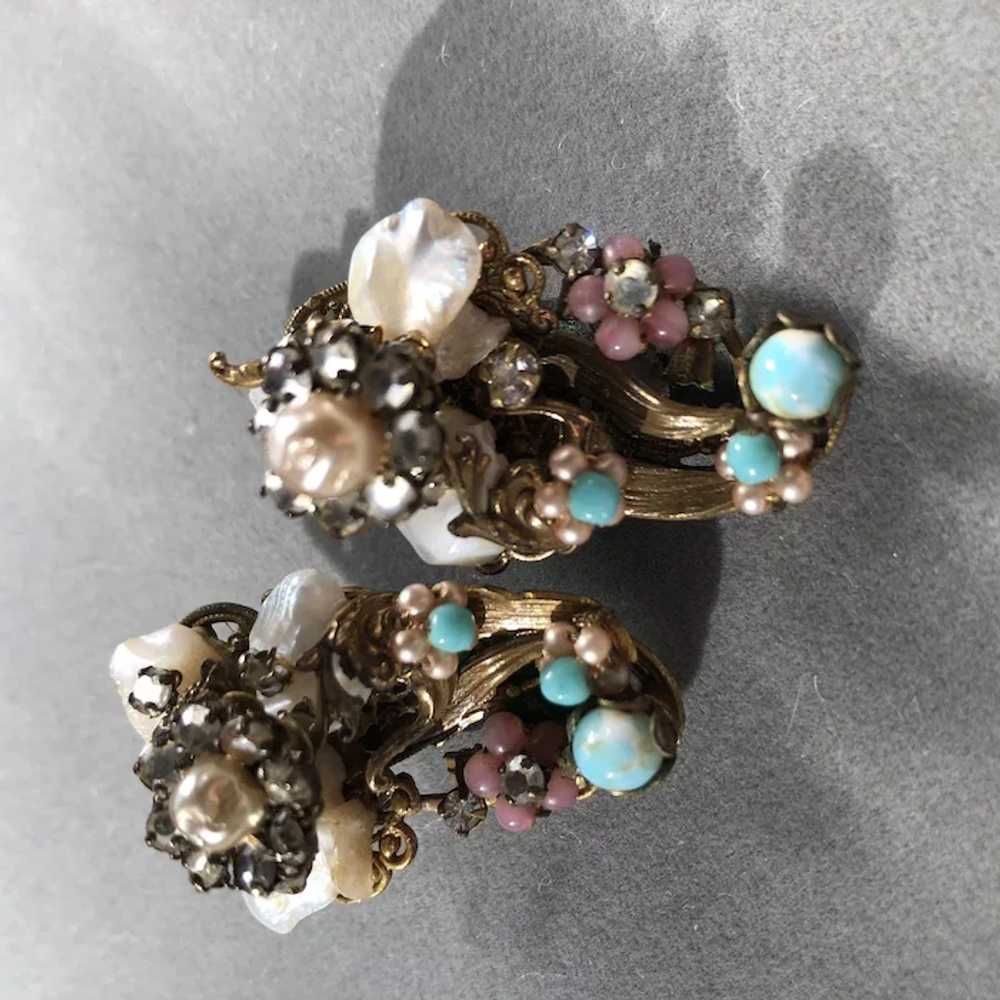 Vintage Signed Robert Earrings - image 5