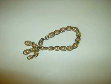 Vintage Coro Faux Pearl Bracelet - image 1