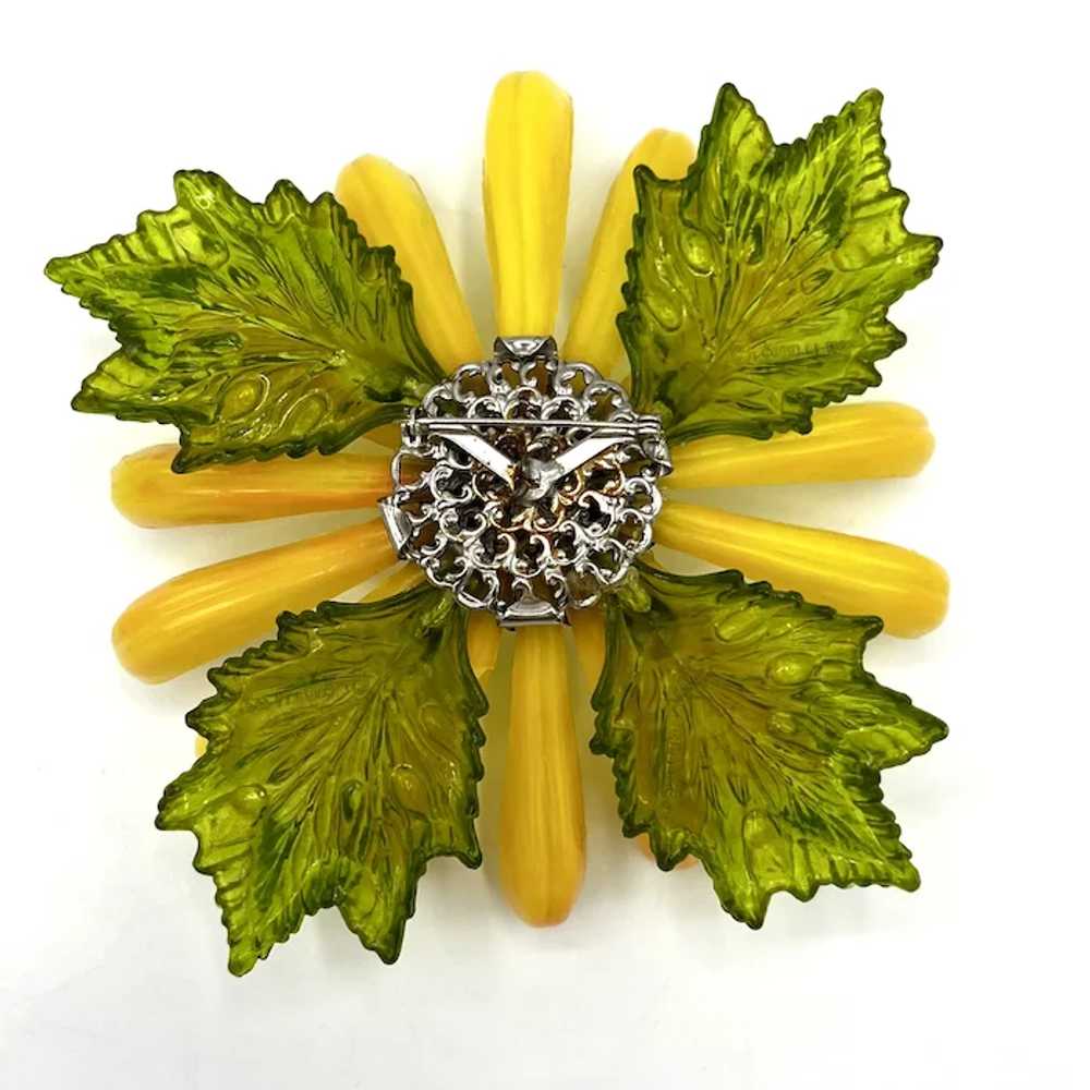 ENORMOUS Vintage Sunflower or Black Eye Susan Flo… - image 5