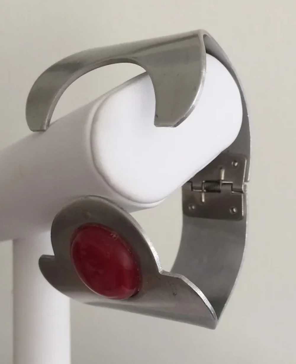 Moderne Aluminum Clamp Bracelet - image 3