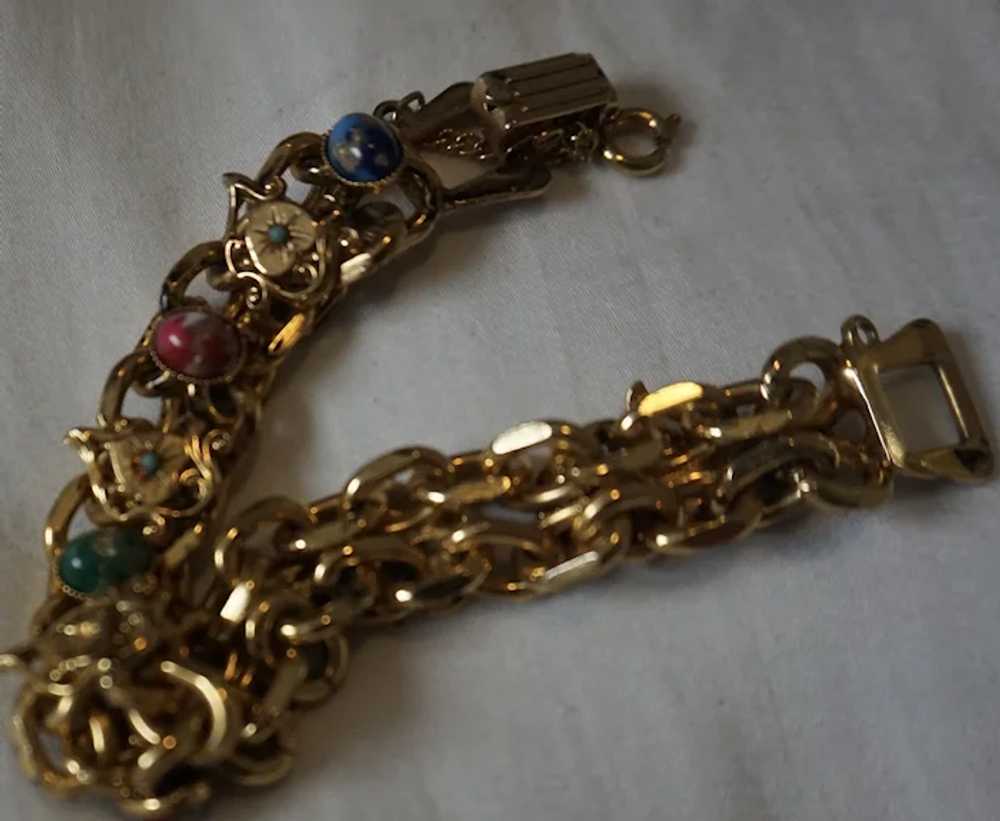 Vintage charm slide Bracelet - image 6