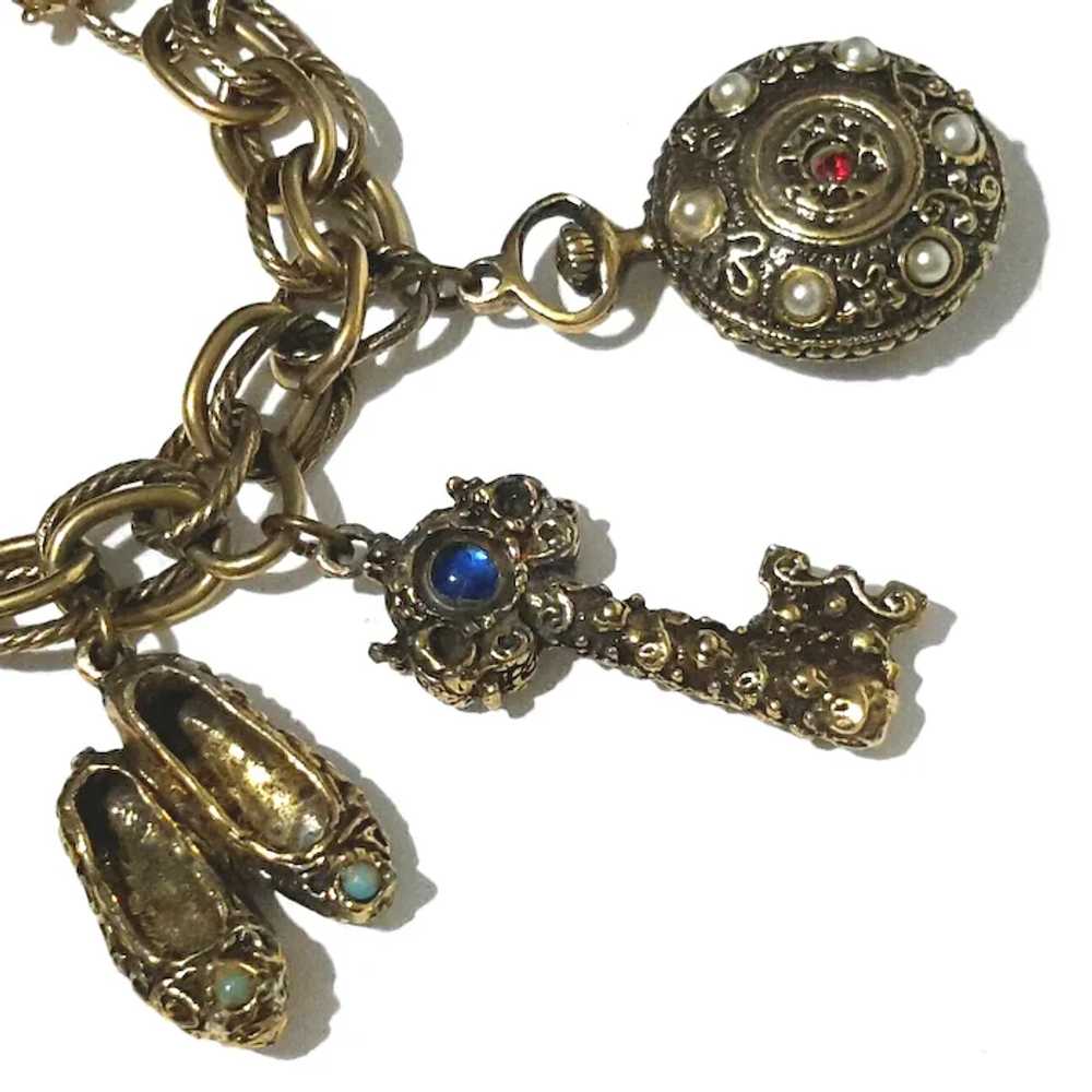 Vintage Charm Bracelet - image 2