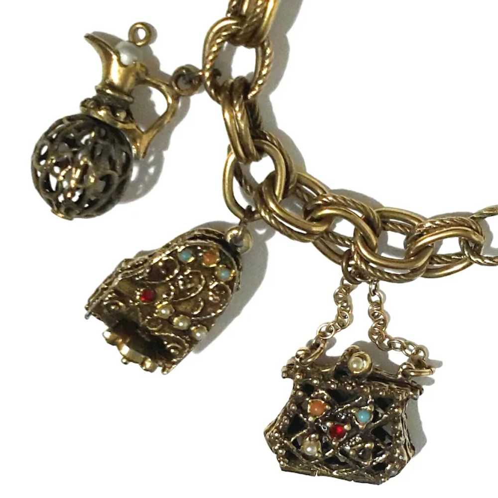 Vintage Charm Bracelet - image 3